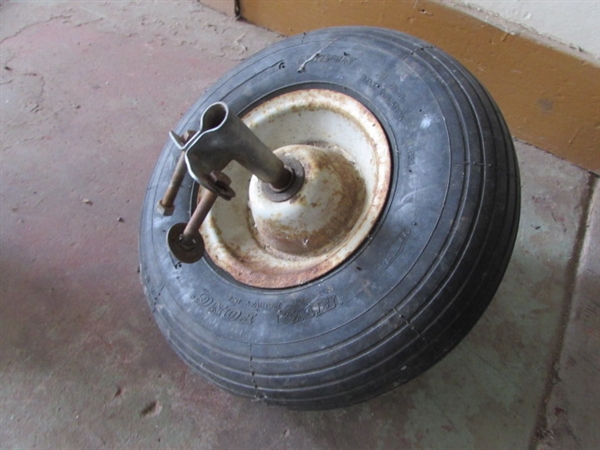 CLASS II HITCH AND GARDEN TIRES *LOCATED OFF SITE #1*