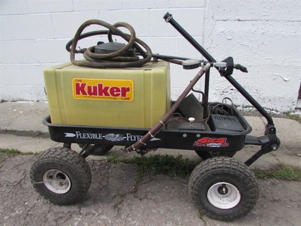 INDUSTRIAL SPRAYER IN A WAGON *LOCATED OFF SITE #1*