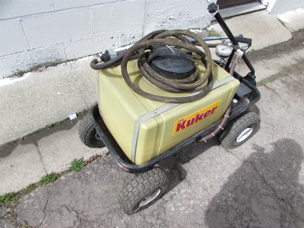 INDUSTRIAL SPRAYER IN A WAGON *LOCATED OFF SITE #1*