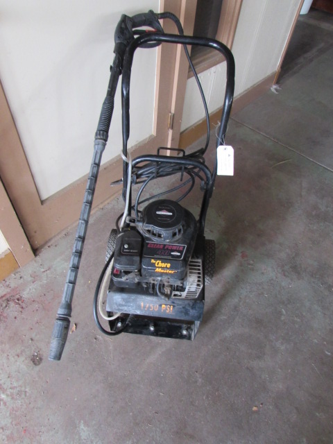 Lot Detail - CHOREMASTER POWER WASHER *LOCATED OFF SITE #1*