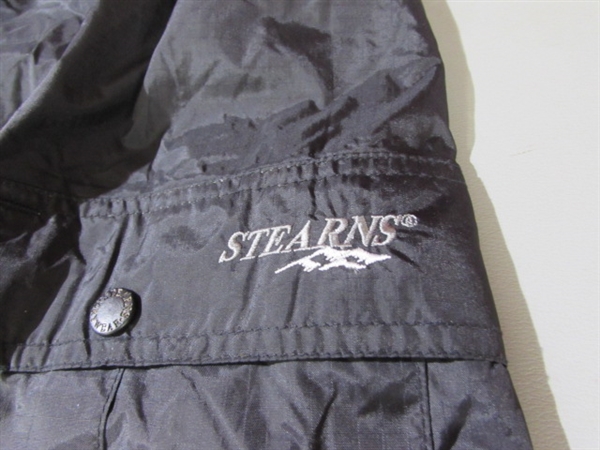 COLUMBIA JACKETS & STEARNS RAIN GEAR