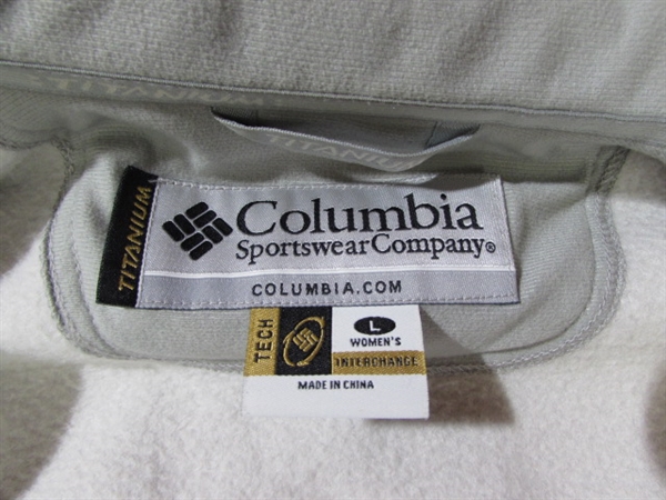 COLUMBIA JACKETS & STEARNS RAIN GEAR