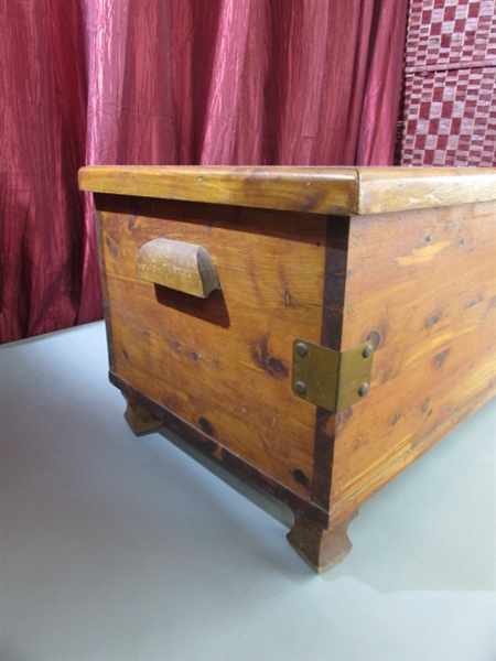 ANTIQUE CEDAR CHEST