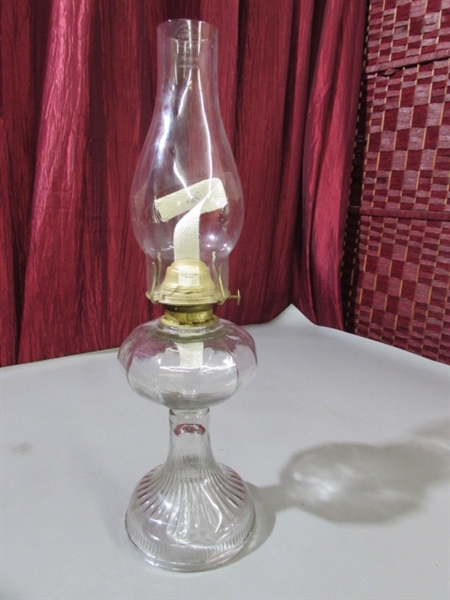 VINTAGE OIL LAMPS