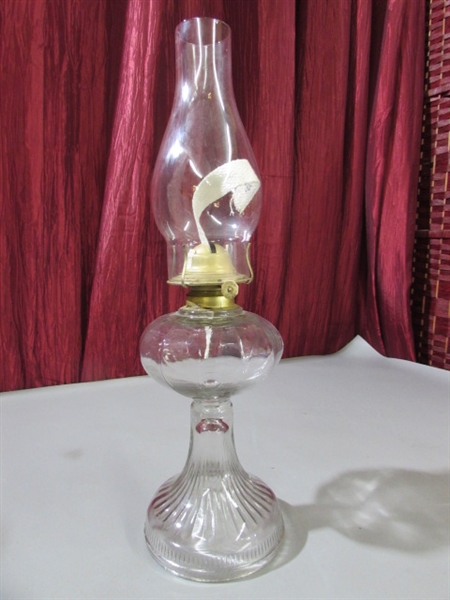 VINTAGE OIL LAMPS