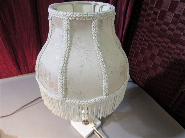 THREE VINTAGE LAMPS