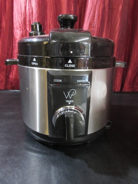 WOLFGANG PUCK PRESSURE COOKER & MORE