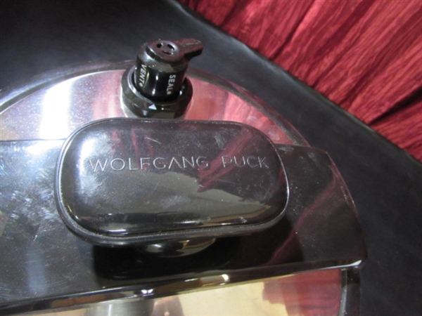 WOLFGANG PUCK PRESSURE COOKER & MORE