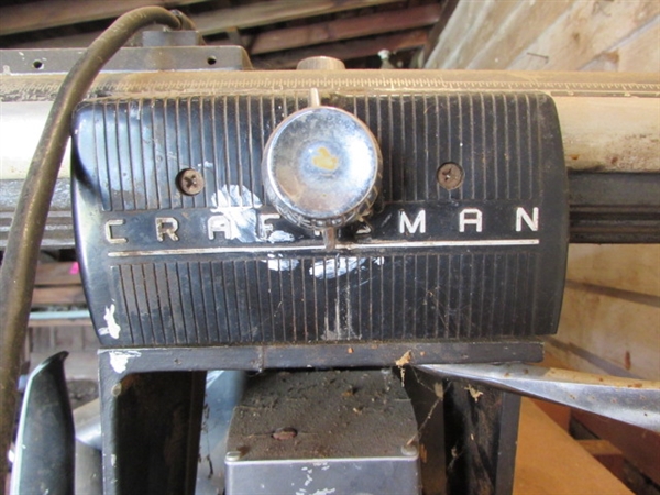 VINTAGE CRAFTSMAN RADIAL ARM SAW *LOCATED OFF SITE #2*