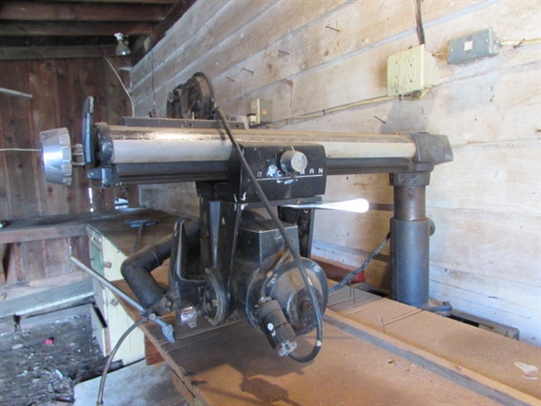 VINTAGE CRAFTSMAN RADIAL ARM SAW *LOCATED OFF SITE #2*