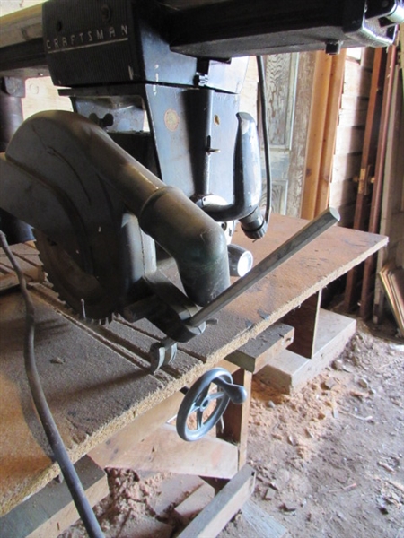 VINTAGE CRAFTSMAN RADIAL ARM SAW *LOCATED OFF SITE #2*