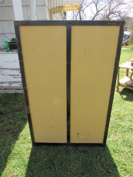 WOOD SHELF UNIT FOR THE GARAGE OR SHOP *LOCATED OFF SITE #2*