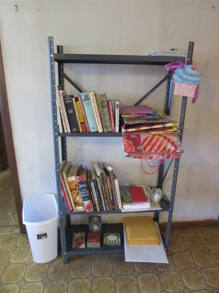 METAL SHELF UNIT *LOCATED OFF SITE #2*