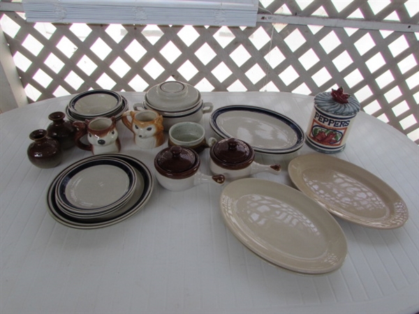 CONTEMPORARY CHATEAU STONEWARE DINNERWARE & MORE