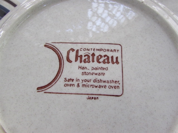 CONTEMPORARY CHATEAU STONEWARE DINNERWARE & MORE