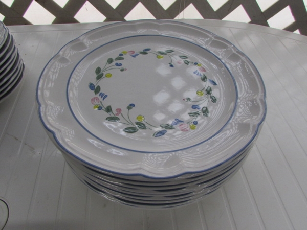 FLORAL EXPRESSION DINNERWARE PIECES, CAMBRIDGE FLATWARE & MORE