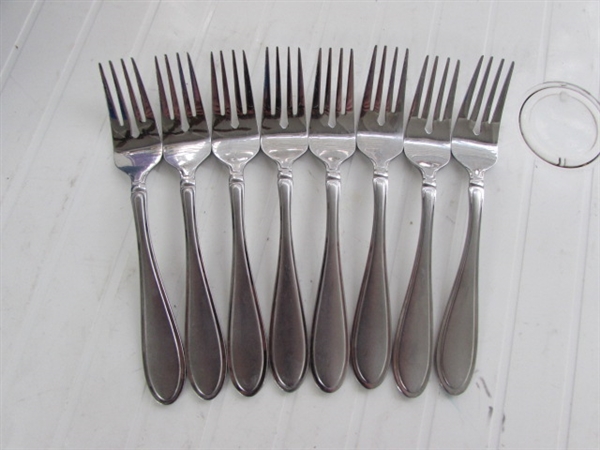 FLORAL EXPRESSION DINNERWARE PIECES, CAMBRIDGE FLATWARE & MORE