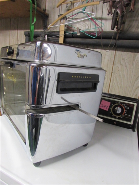 VINTAGE BROIL QUIK SUPER CHEF ROTISSERIE *LOCATED OFF SITE #3*