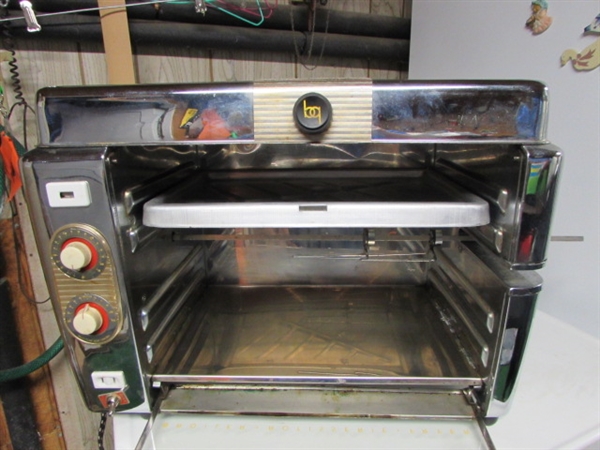 VINTAGE BROIL QUIK SUPER CHEF ROTISSERIE *LOCATED OFF SITE #3*