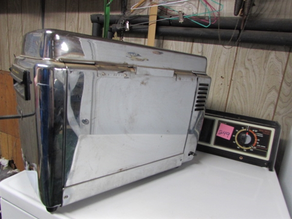 VINTAGE BROIL QUIK SUPER CHEF ROTISSERIE *LOCATED OFF SITE #3*