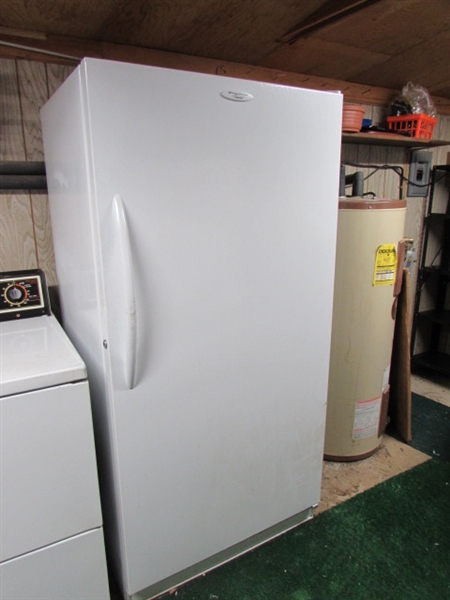 17 CU FT FRIGIDAIRE UPRIGHT COMMERCIAL FROST FREE FREEZER *LOCATED OFF SITE #3*