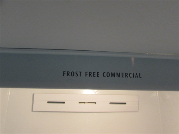 17 CU FT FRIGIDAIRE UPRIGHT COMMERCIAL FROST FREE FREEZER *LOCATED OFF SITE #3*