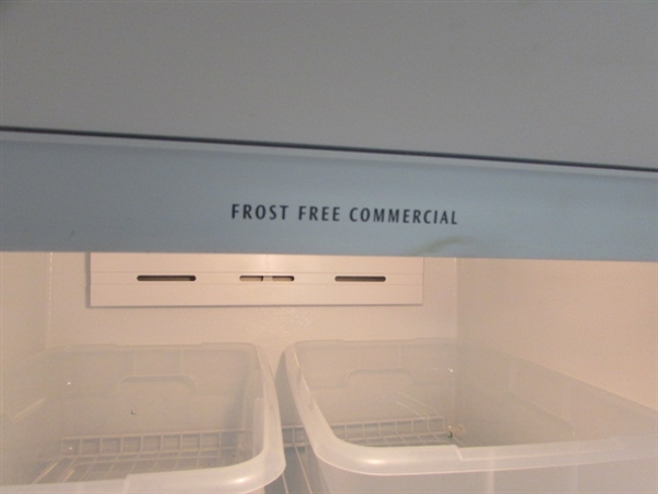 14 CU FT FRIGIDAIRE UPRIGHT COMMERCIAL FROST FREE FREEZER *LOCATED OFF SITE #3*