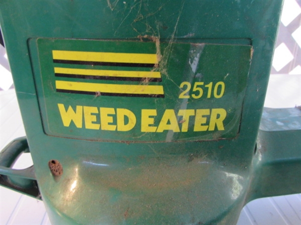 WEEDEATER BLOWER, VACUUM, ORTHO SPRAYER, PROPANE OUTDOOR FOGGER & MORE *LOCATED OFF SITE #3*