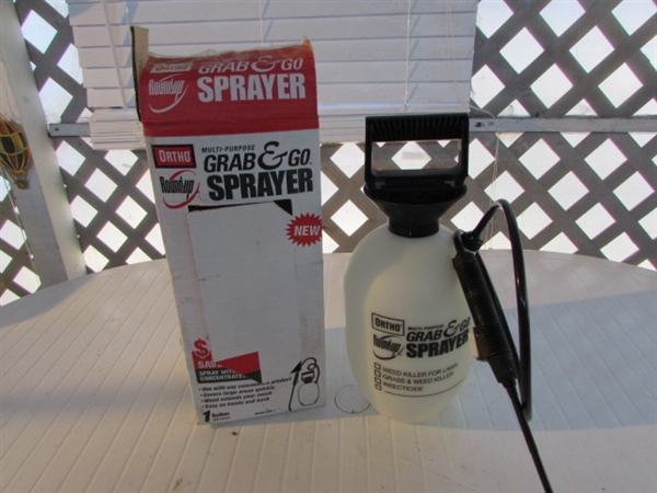 WEEDEATER BLOWER, VACUUM, ORTHO SPRAYER, PROPANE OUTDOOR FOGGER & MORE *LOCATED OFF SITE #3*