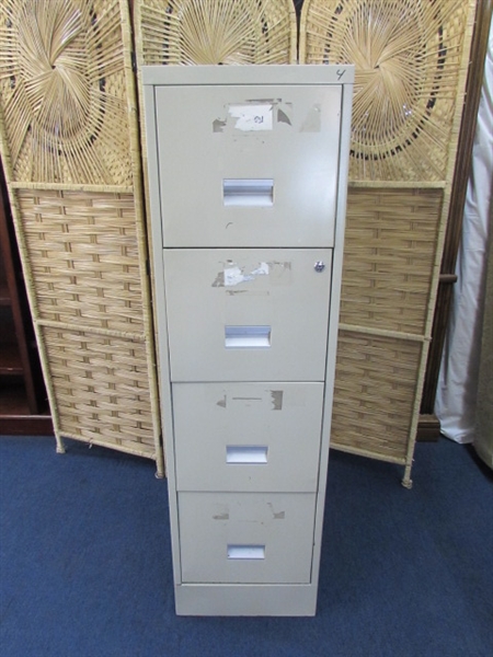 4 DRAWER HANGING FILE FILING CABINET