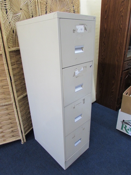 4 DRAWER HANGING FILE FILING CABINET