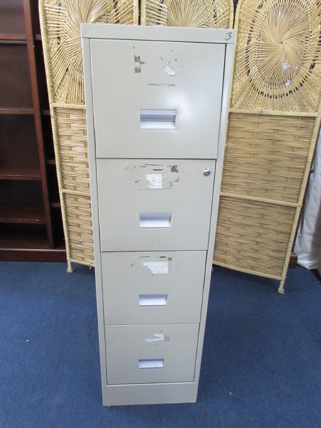 4 DRAWER HANGING FILE FILING CABINET