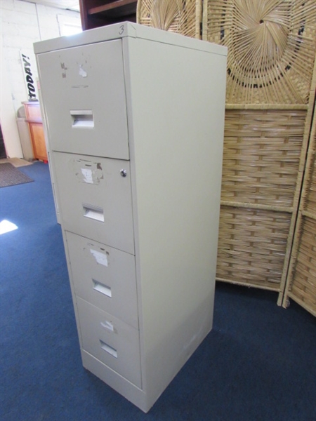 4 DRAWER HANGING FILE FILING CABINET