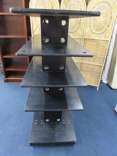 5 SHELF ROLLING DISPLAY UNIT