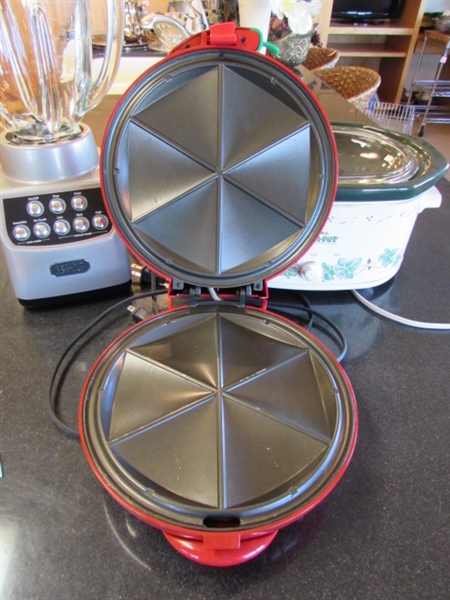 RIVAL CROCK-POT, BHG BLENDER & EL PASO QUESADILLA MAKER