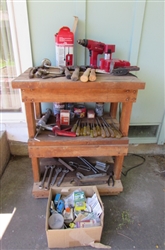 WORKBENCH WITH TOOLS