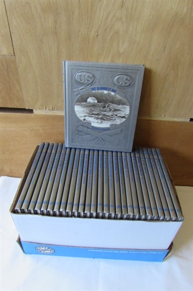 28 VOLUME SET OF CIVIL WAR BOOKS BY TIME LIFE
