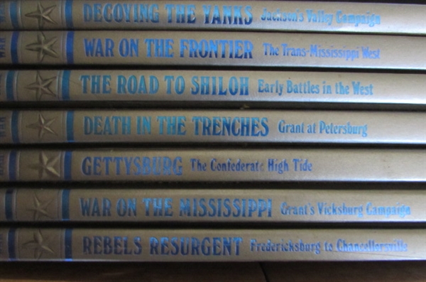 28 VOLUME SET OF CIVIL WAR BOOKS BY TIME LIFE