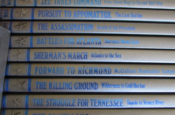 28 VOLUME SET OF CIVIL WAR BOOKS BY TIME LIFE