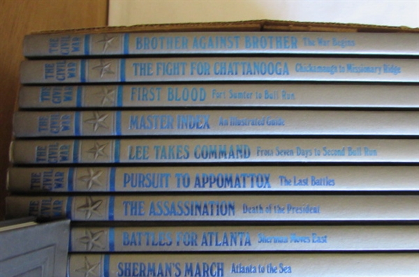 28 VOLUME SET OF CIVIL WAR BOOKS BY TIME LIFE