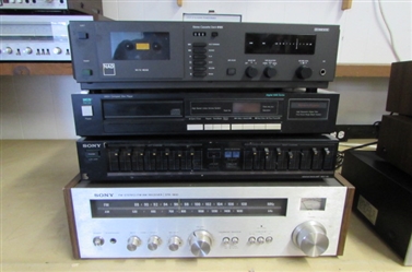 CASSETTE DECK, CD PLAYER AND MORE