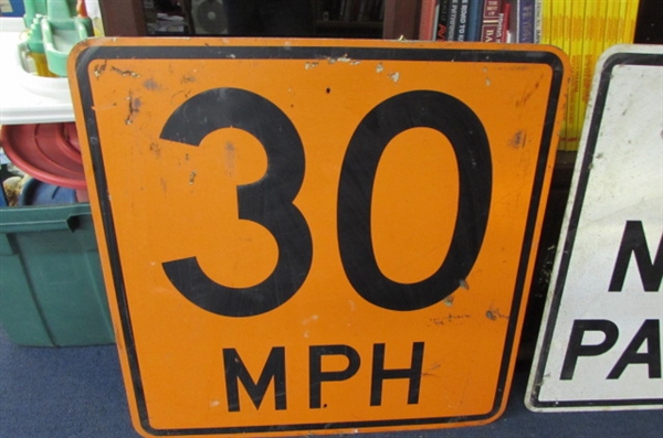RETIRED ROAD SIGNS