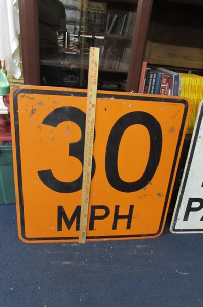 RETIRED ROAD SIGNS