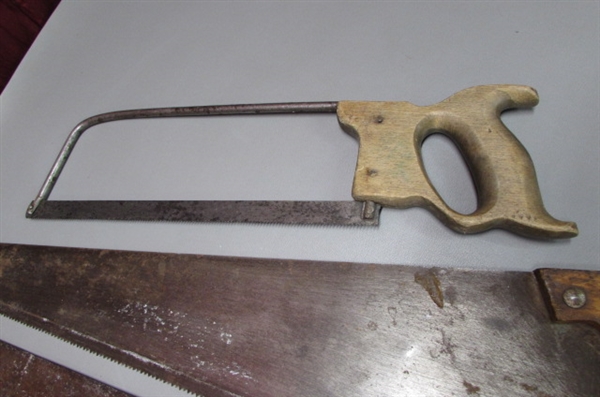 VINTAGE HAND SAWS