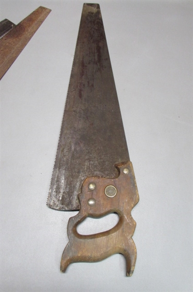VINTAGE HAND SAWS
