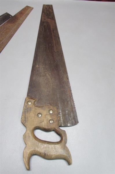 VINTAGE HAND SAWS