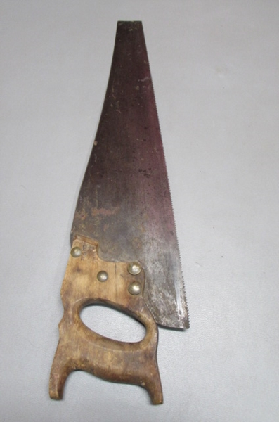 VINTAGE HAND SAWS