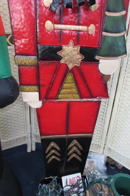 giant blow up nutcracker