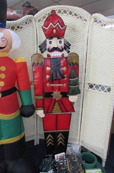 giant blow up nutcracker