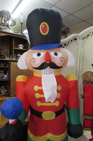 giant blow up nutcracker